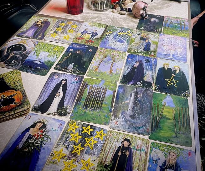 Wicca Moon Tarot Consultation 1 hour
