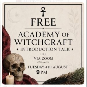 Academy of Witchcraft ~ Free Introduction Via Zoom