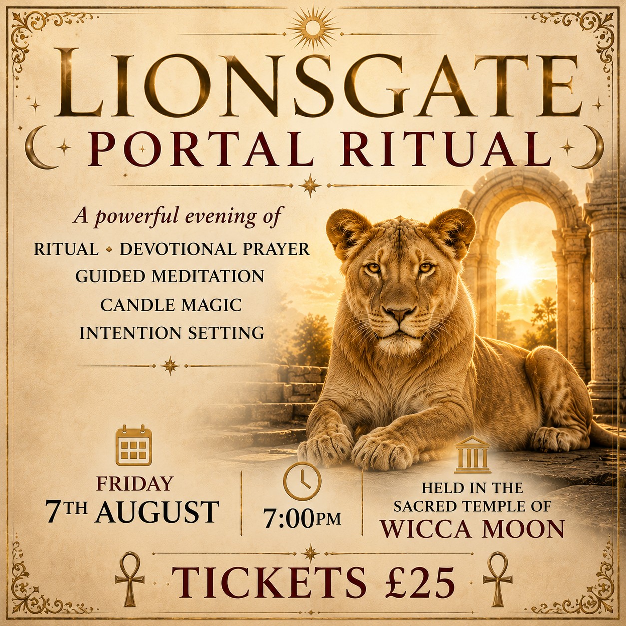Lions Gate Ritual